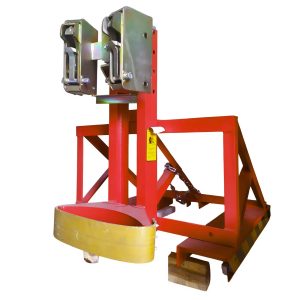 Bộ kẹp phuy đơn gắp thùng phuy 500kg, bộ khung chắc chắn