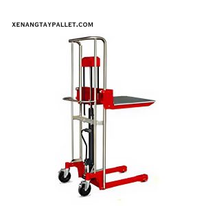 Xe Nâng Tay Cao Mini 400kg Nâng 1.5m - Nhỏ Gọn, Siêu Tiết Kiệm