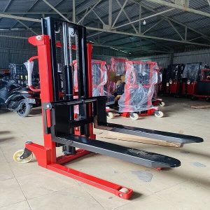 Xe nâng pallet cao 2 mét, tải 1 tấn giá rẻ tại Hưng Việt
