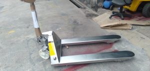 Xe nâng tay INOX hiệu Noblelift tại Hưng Việt