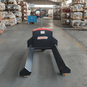 Xe nâng cuộn vải, cuộn giấy bằng điện giá rẻ tại HCM.