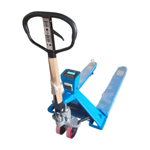 Xe nâng tay gắn cân điện tử tải đến 3 tấn - in ra giấy khối lượng kiện hàng. Anh chị liên hệ 0333 755 395 (Zalo) để được hỗ trợ nhé!