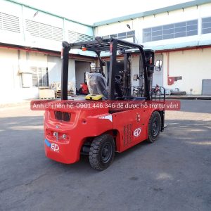 Xe nâng điện ngồi lái tải lớn 5 tấn - Sạc cực nhanh - Công suất mạnh - Phí đầu tư thấp!