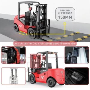 Khả năng vượt chướng ngại vật tốt nhờ gầm cao. Tích hợp các chức năng hiện đại.